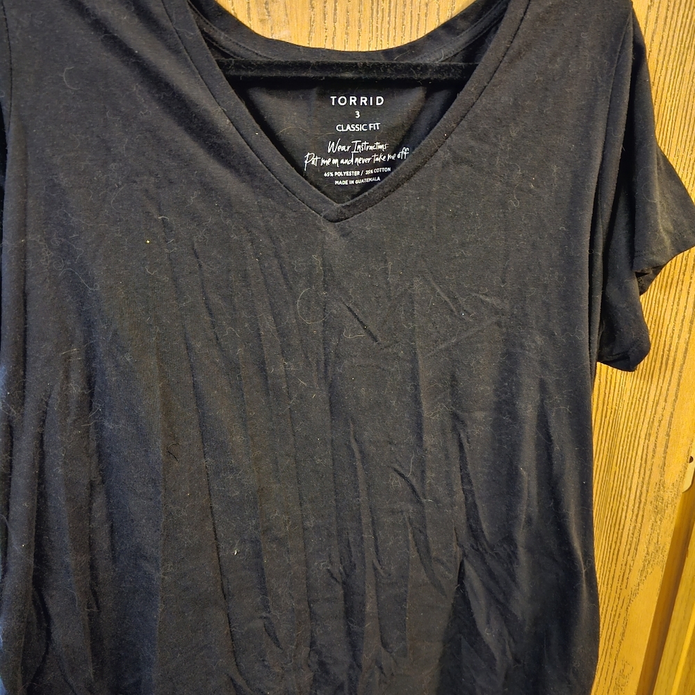 V neck t-shirt